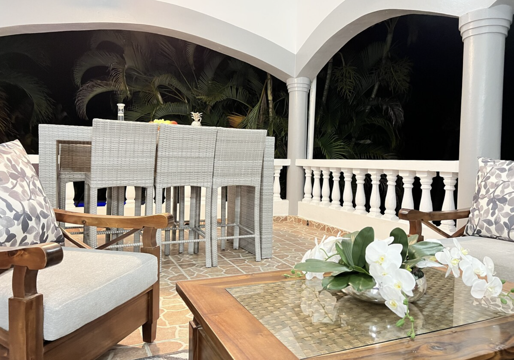 Evening Patio Lounge