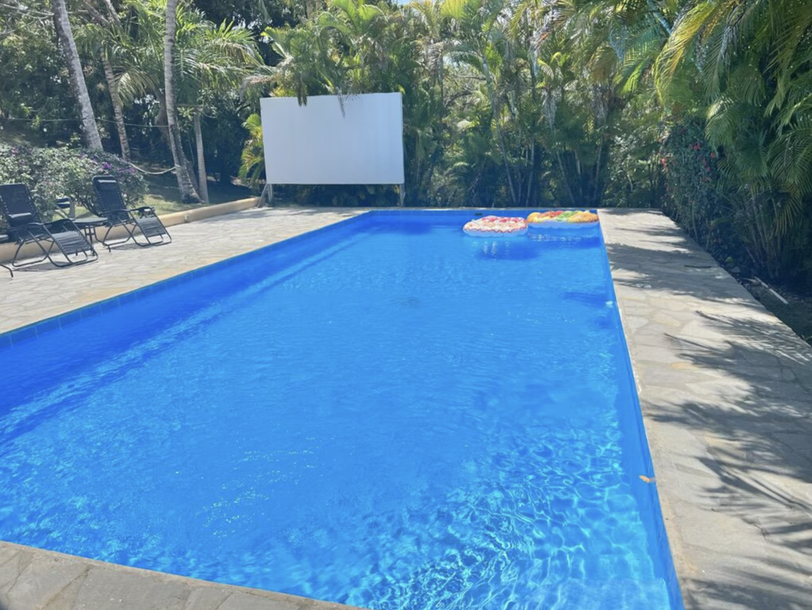 Pool with Outdoor Cinema
